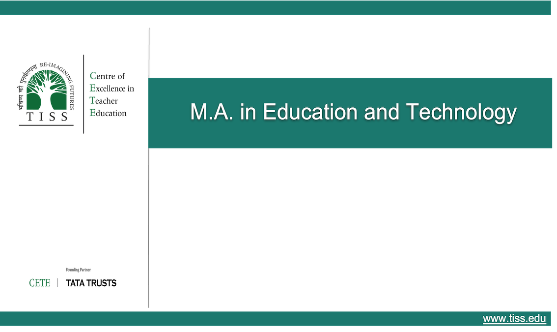 Policy and Adoption in Education Technology MAETPAET