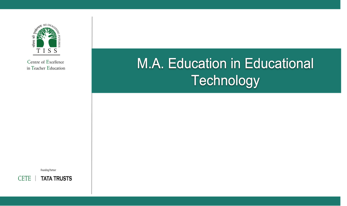 Capstone for MAET MAETCAP