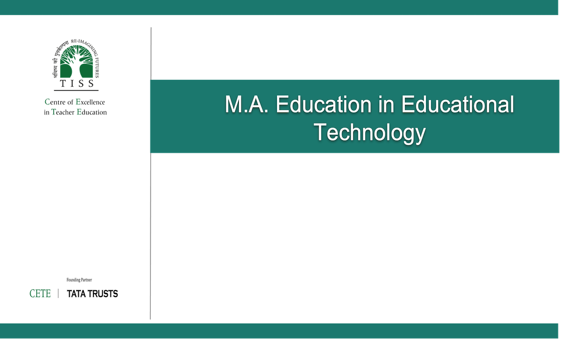 Technology-Enabled Learning Support for Teachers MAETTELST